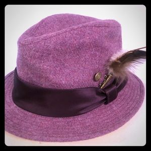 Purple Coach Fedora